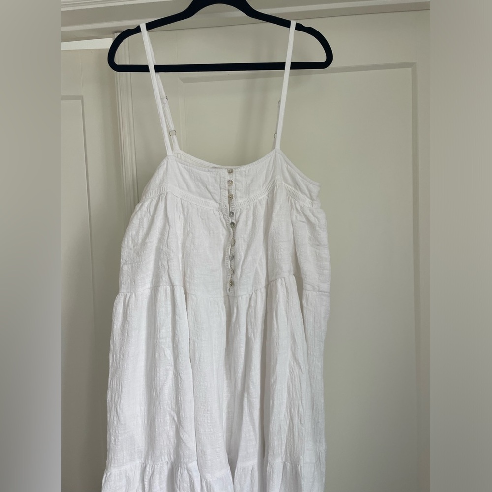 OLIVACEOUS cotton maxi dress.